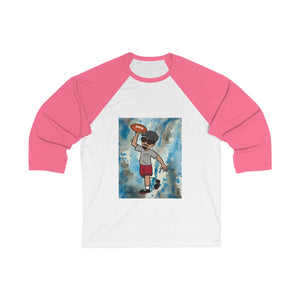 Five Toes Down Henry Football Unisex 3/4 Sleeve Baseball Tee