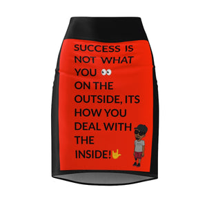 Five Toes Down Outside/ Inside Women's Pencil Skirt