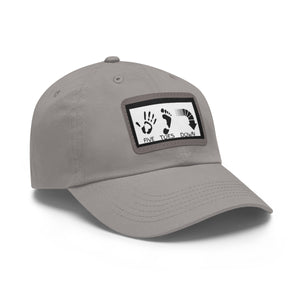 Five Toes Down Logo Hat with Leather Patch