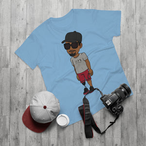 Five Toes Down Henry the Amputee Single Jersey Men's T-shirt