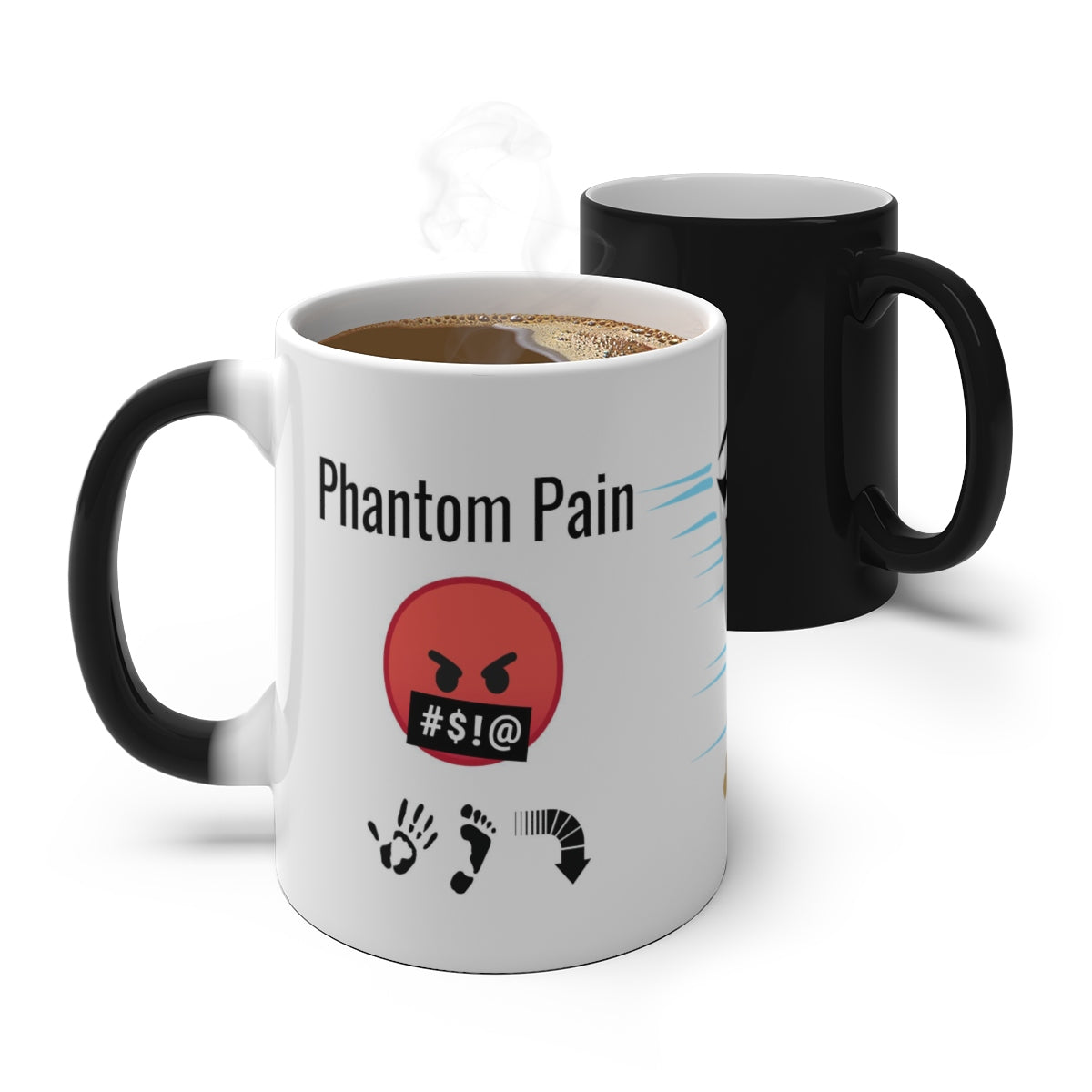 Five Toes Down Pain.2 Color Changing Mug