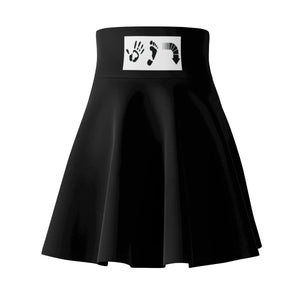 Five Toes Down SSS Women's Skater Skirt Blk