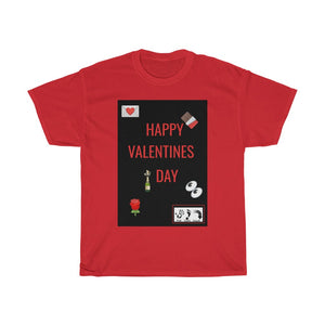 Five Toes Down Happy Valentines Unisex Tee