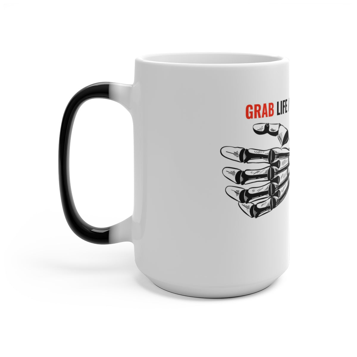 Five Toes Down Grab Life Color Changing Mug