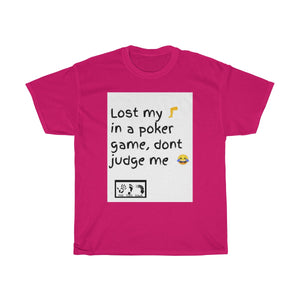 Five Toes Down Poker Game Unisex Tee
