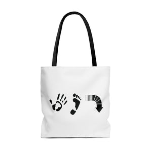 Five Toes Down Break Tote Bag