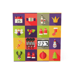 Five Toes Down Holiday Note Cube
