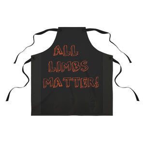 Five Toes Down All Limbs Matter Apron