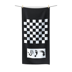 Five Toes Down Square Polycotton Towel