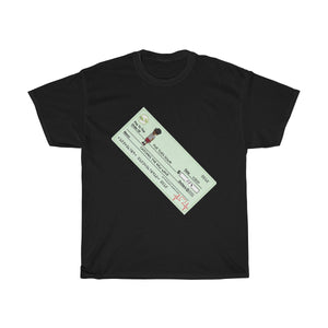 Five Toes Down Check Unisex Tee