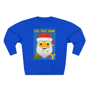 Five Toes Down Santa Unisex Sweatshirt
