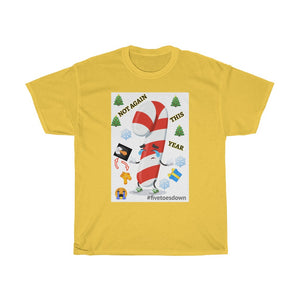 Five Toes Down Bad Gift Christmas Unisex Tee