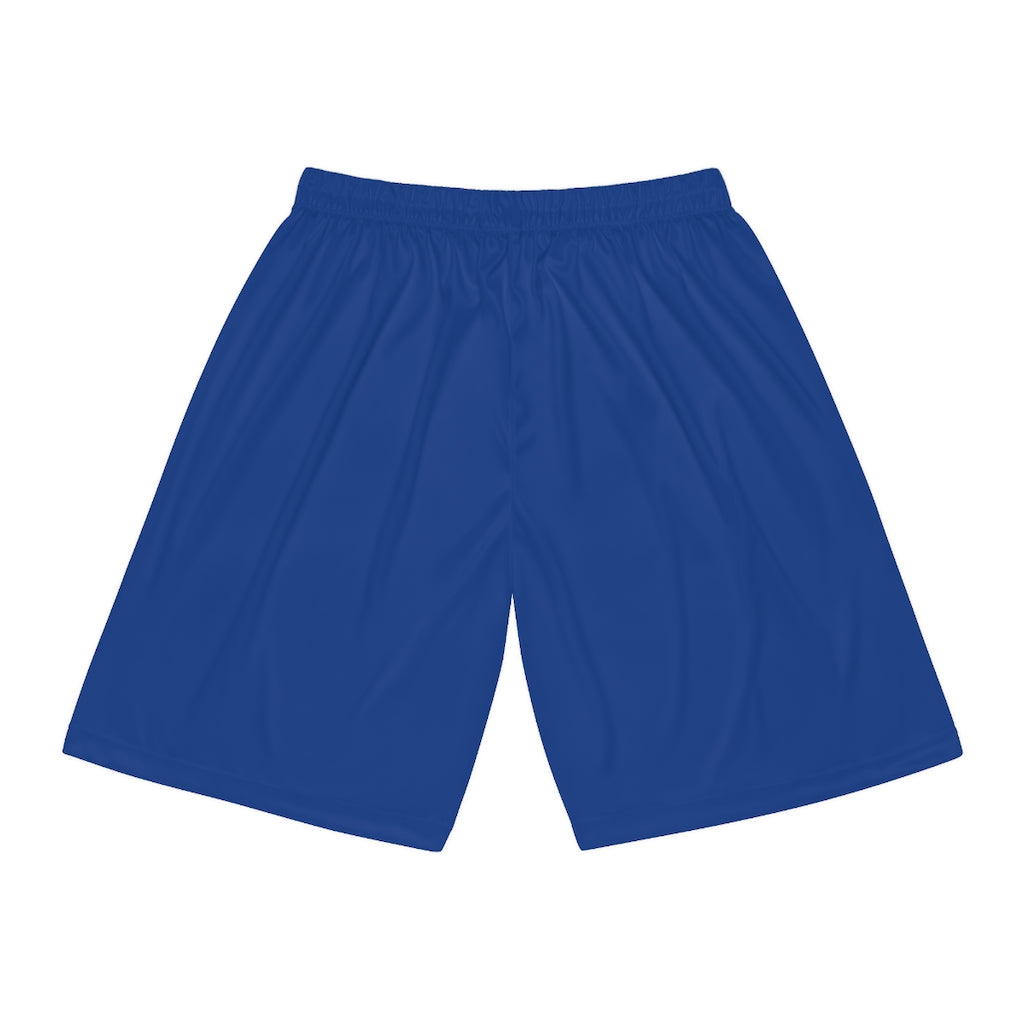 Five Toes Down Basketball Shorts Blue