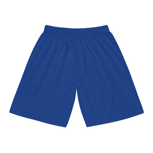 Five Toes Down Basketball Shorts Blue