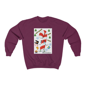 Five Toes Down Bad Gift Unisex Heavy Blend Sweatshirt