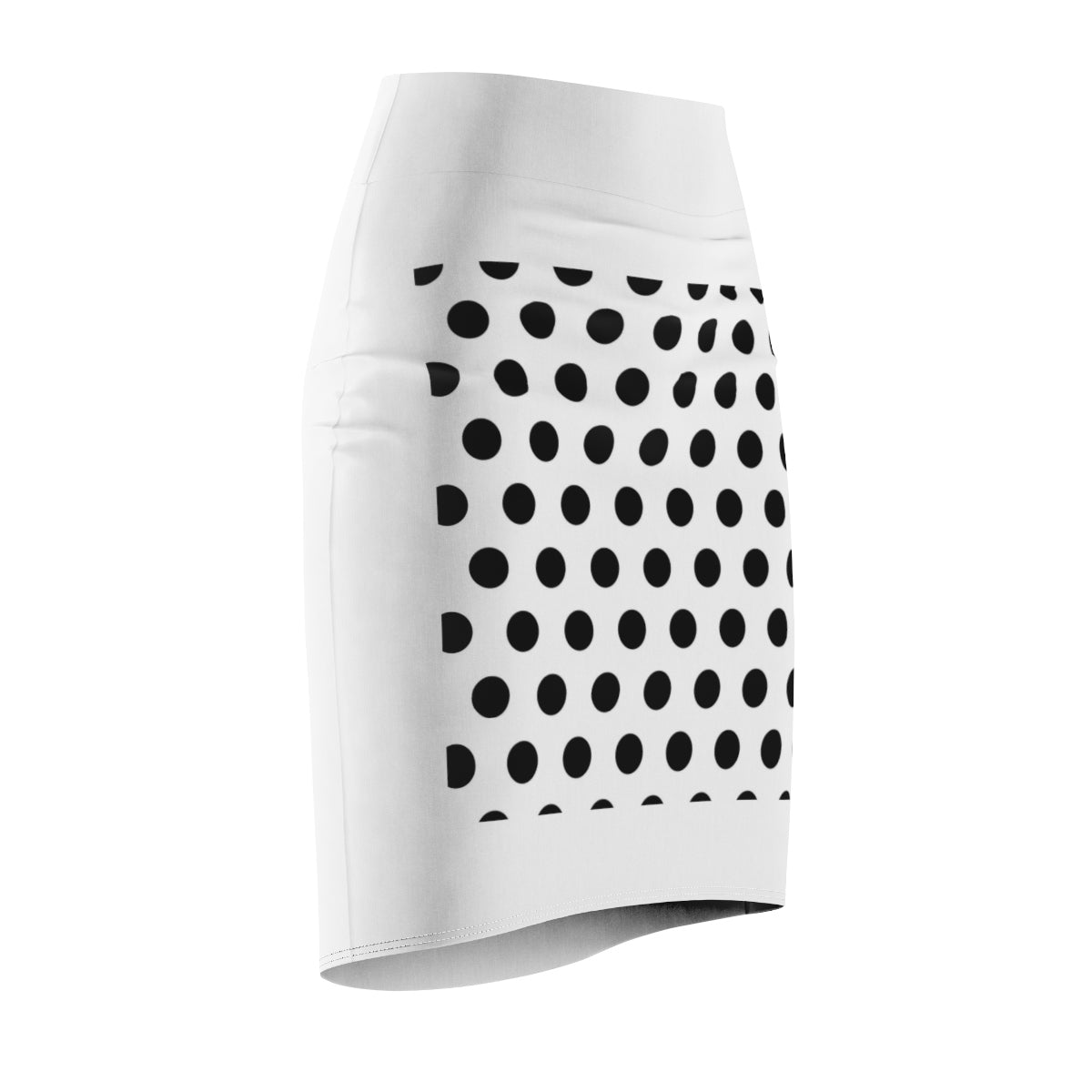 Five Toes Down Polka Dot Women's Pencil Skirt