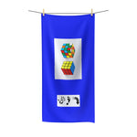 Five Toes Down Cube Polycotton Towel