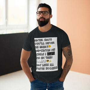 Five Toes Down Single Jersey Men's T-shirt Hater Says