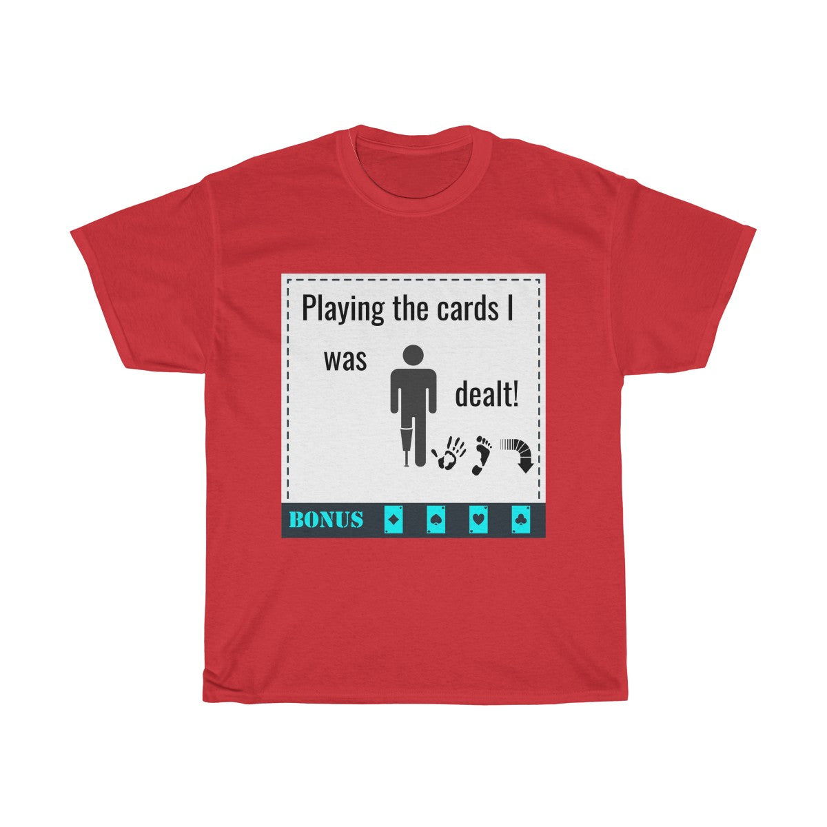 Five Toes Down Play Cards Dealt Unisex Tee