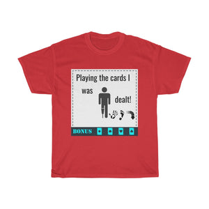 Five Toes Down Play Cards Dealt Unisex Tee