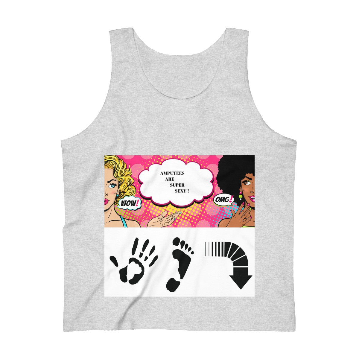 Five Toes Down Sexy Ultra Cotton Tank Top