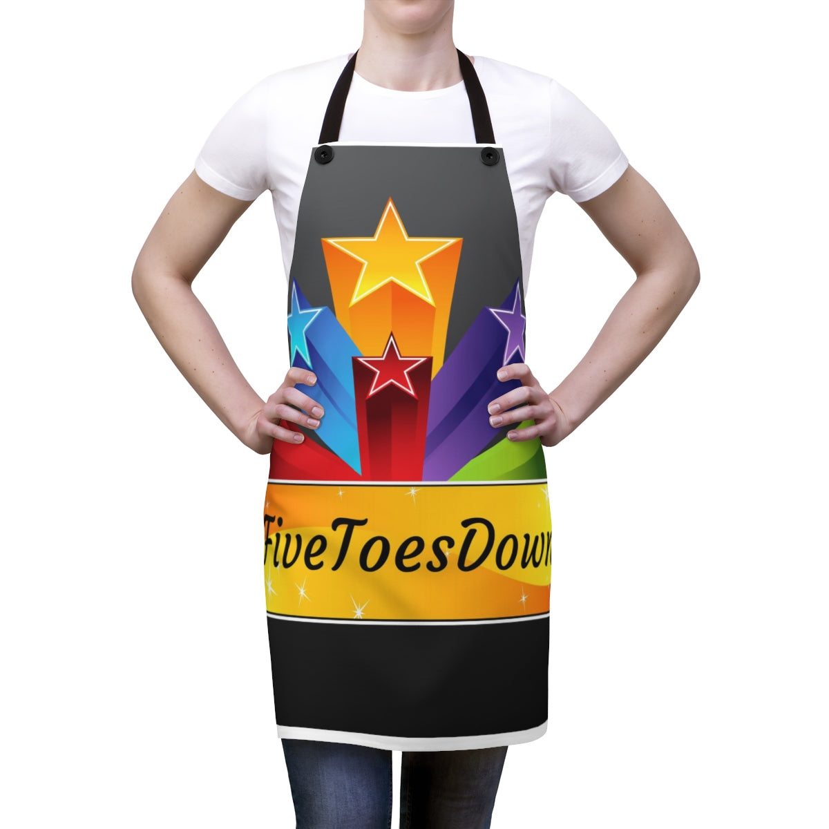Five Toes Down Star Apron