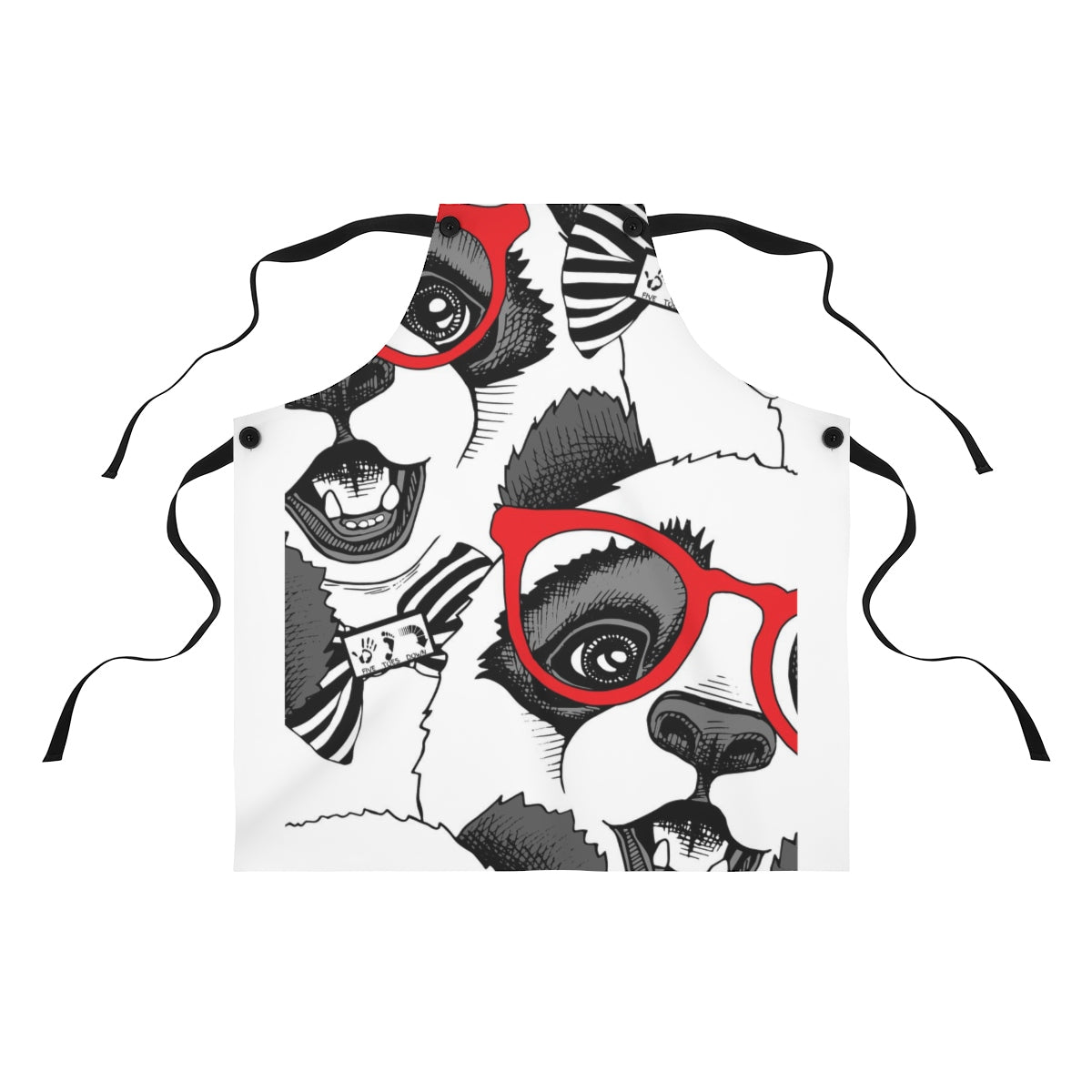 Five Toes Down Panda Apron