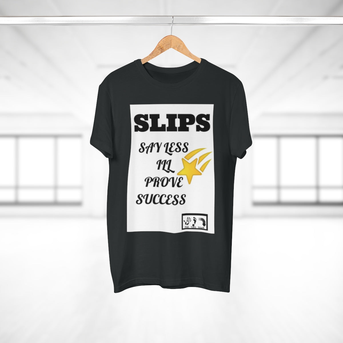 Five Toes Down Single Jersey Men's T-shirt SLIPS