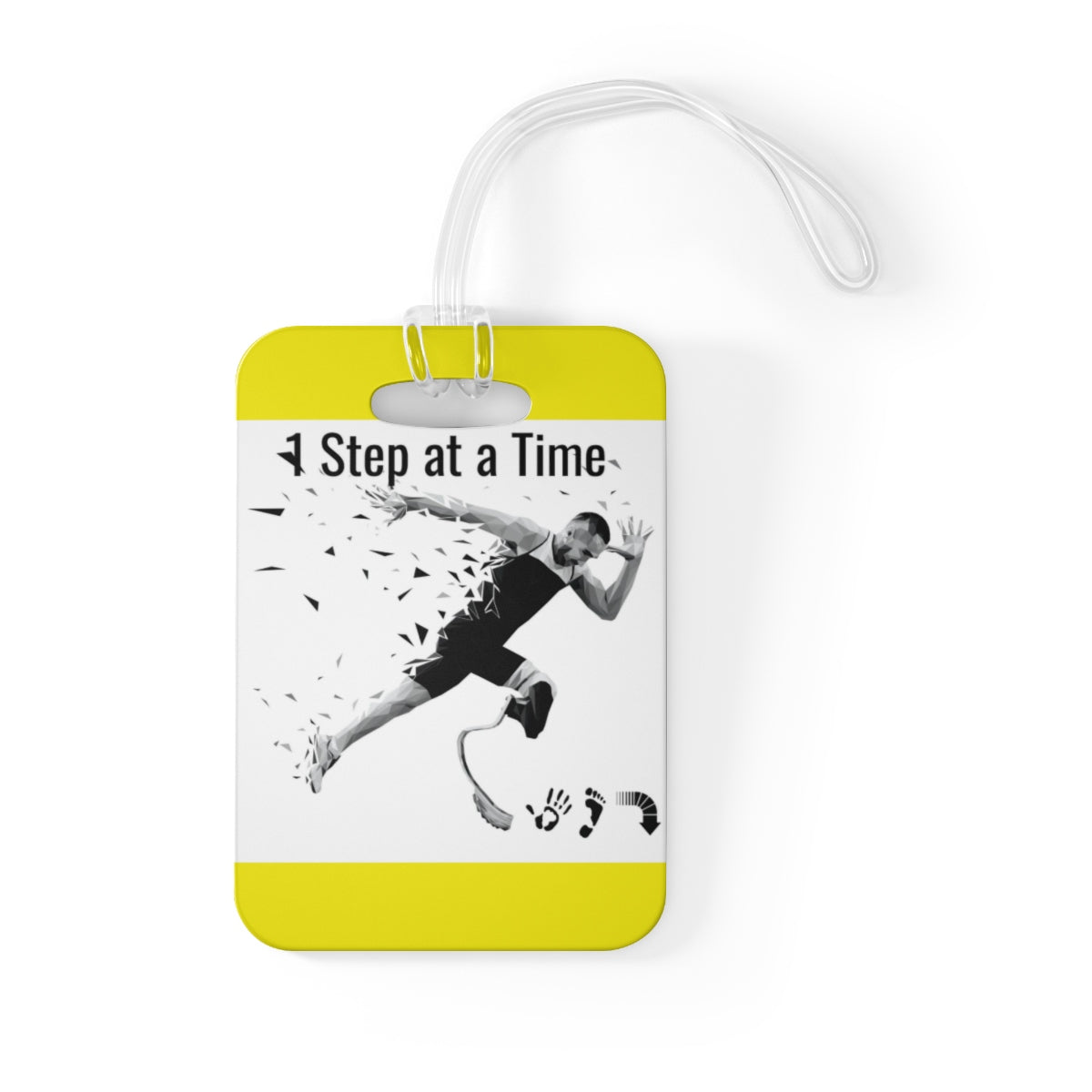 Five Toes Down 1 Step Bag Tag