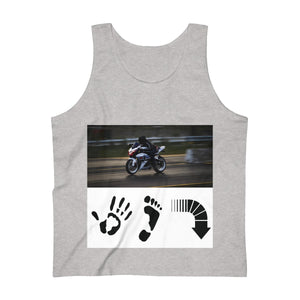 Five Toes Down Fast Ultra Cotton Tank Top