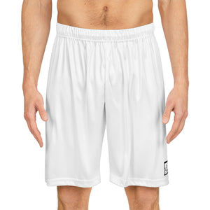 Five Toes Down Basketball Shorts White