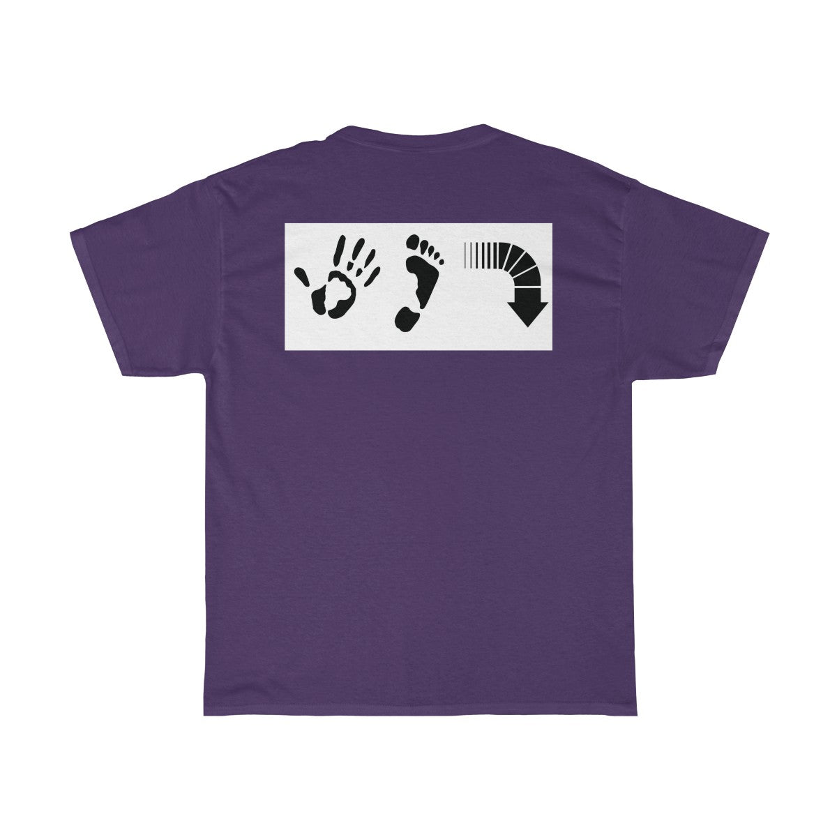 Five Toes Down I'm Mad Unisex Tee (Front/Back)