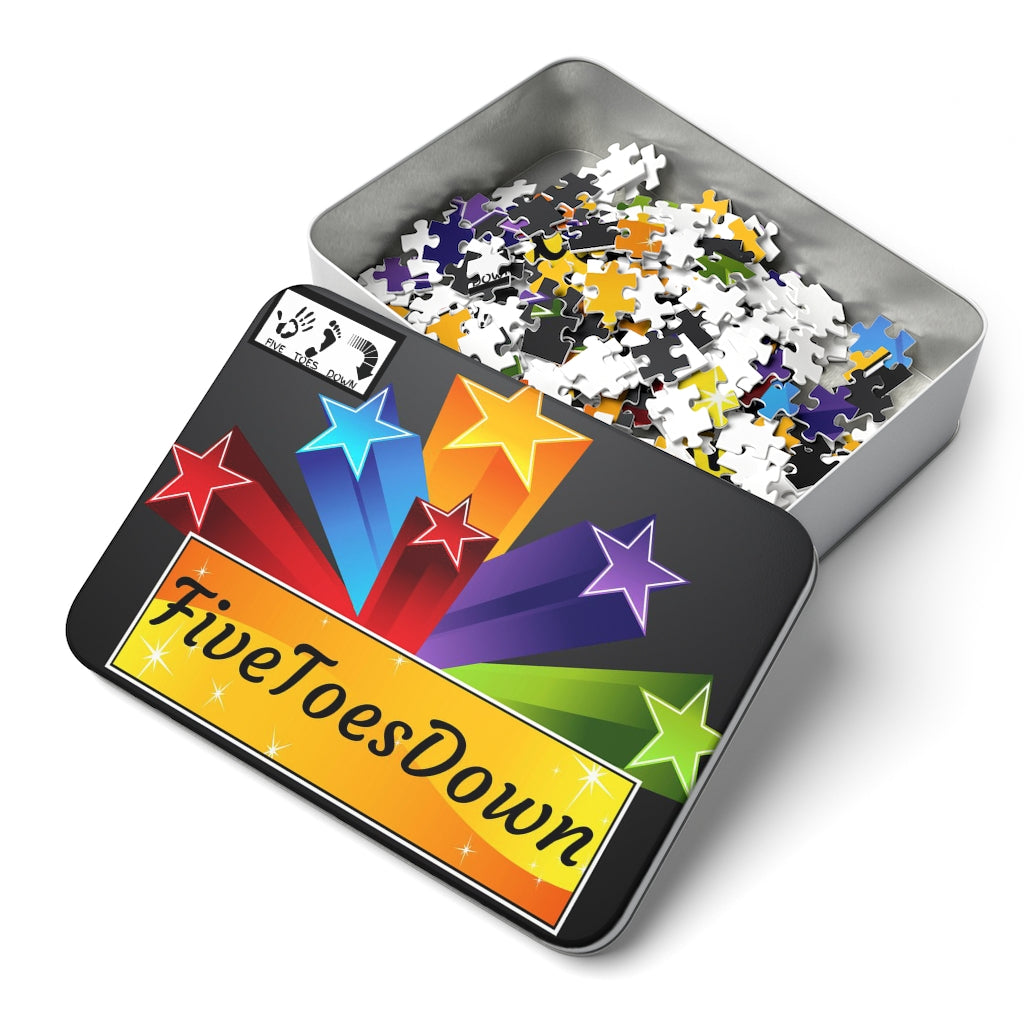 Five Toes Down Stars 252 Piece Puzzle