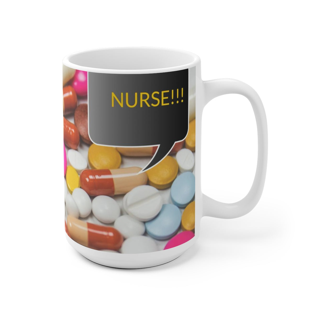 Five Toes Down Nurse White Ceramic Mug