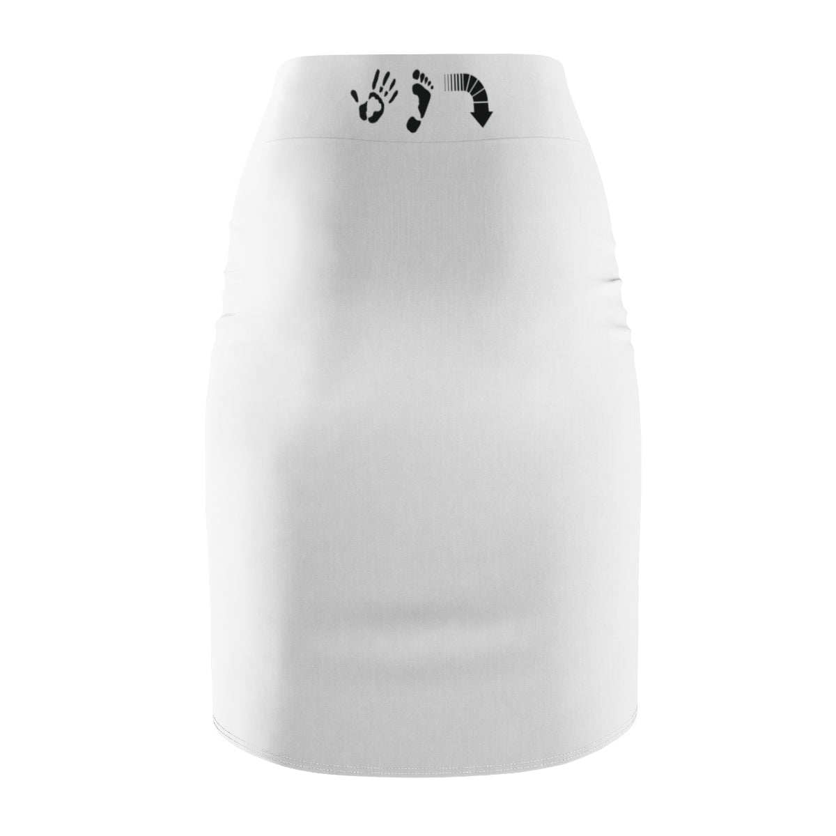 Five Toes Down SSS Women's Pencil Skirt