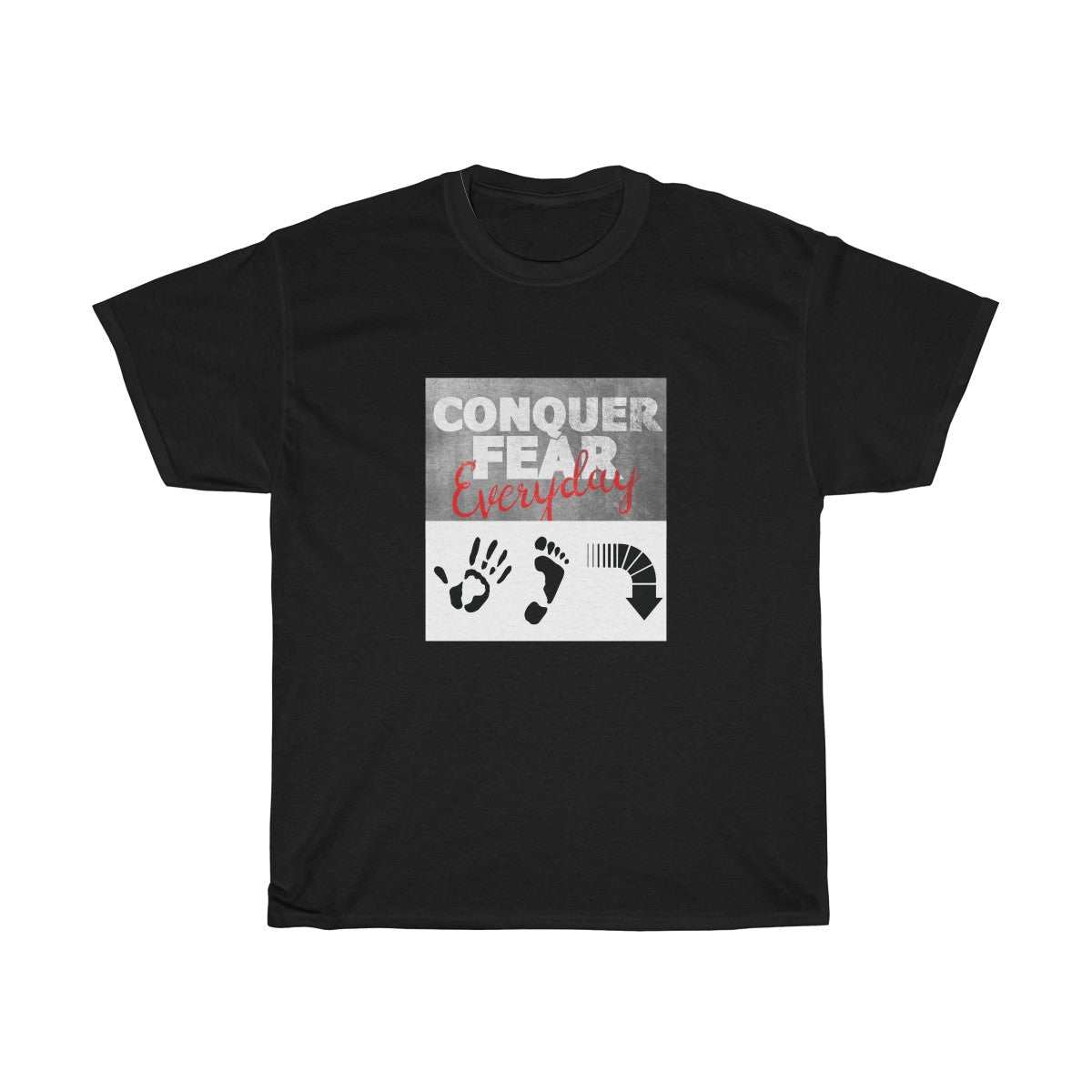 Five Toes Down Conquer Fear Unisex Tee