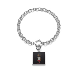 Five Toes Down Henry the Amputee Chunky Chain Bracelet