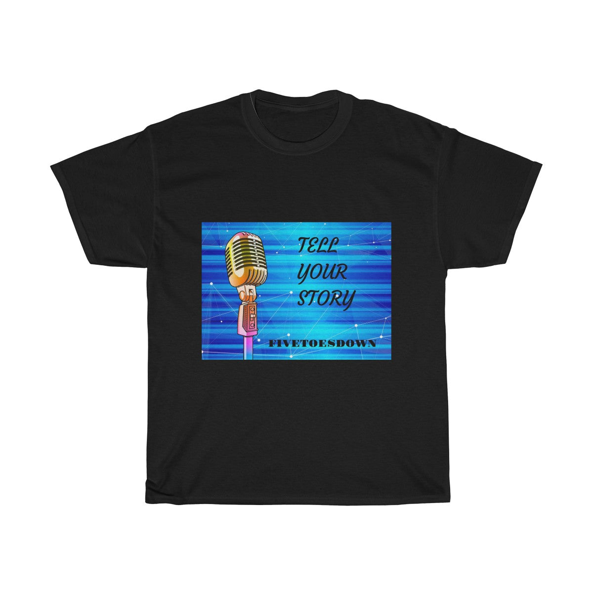 Five Toes Down Mic Check Unisex Tee