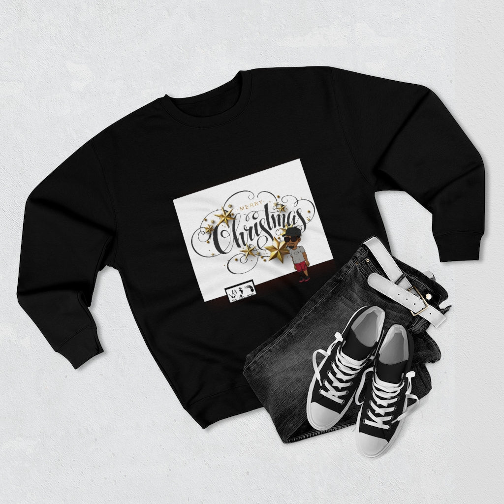Five Toes Down Merry Christmas Unisex Sweatshirt/Blk