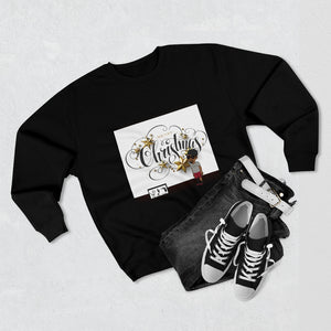 Five Toes Down Merry Christmas Unisex Sweatshirt/Blk
