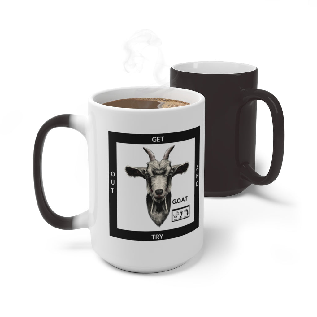 Five Toes Down G.O.A.T x2 Color Changing Mug