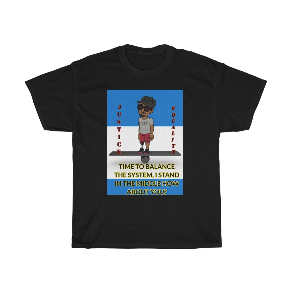 Five Toes Down Balance Unisex Tee
