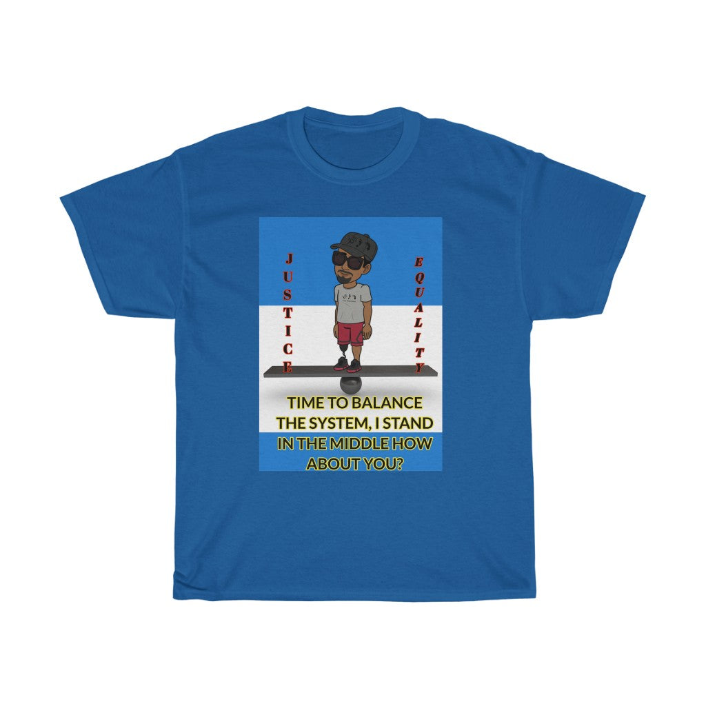 Five Toes Down Balance Unisex Tee