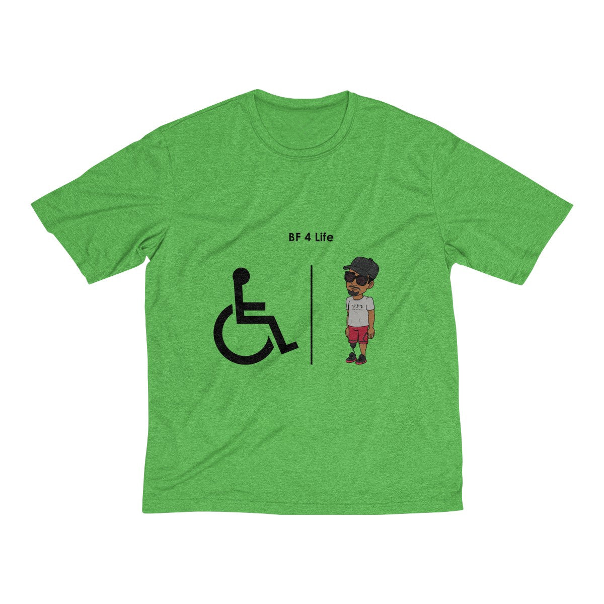 Five Toes Down Best Friend Dri-Fit Tee