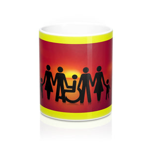 Five Toes Down Family Mugs