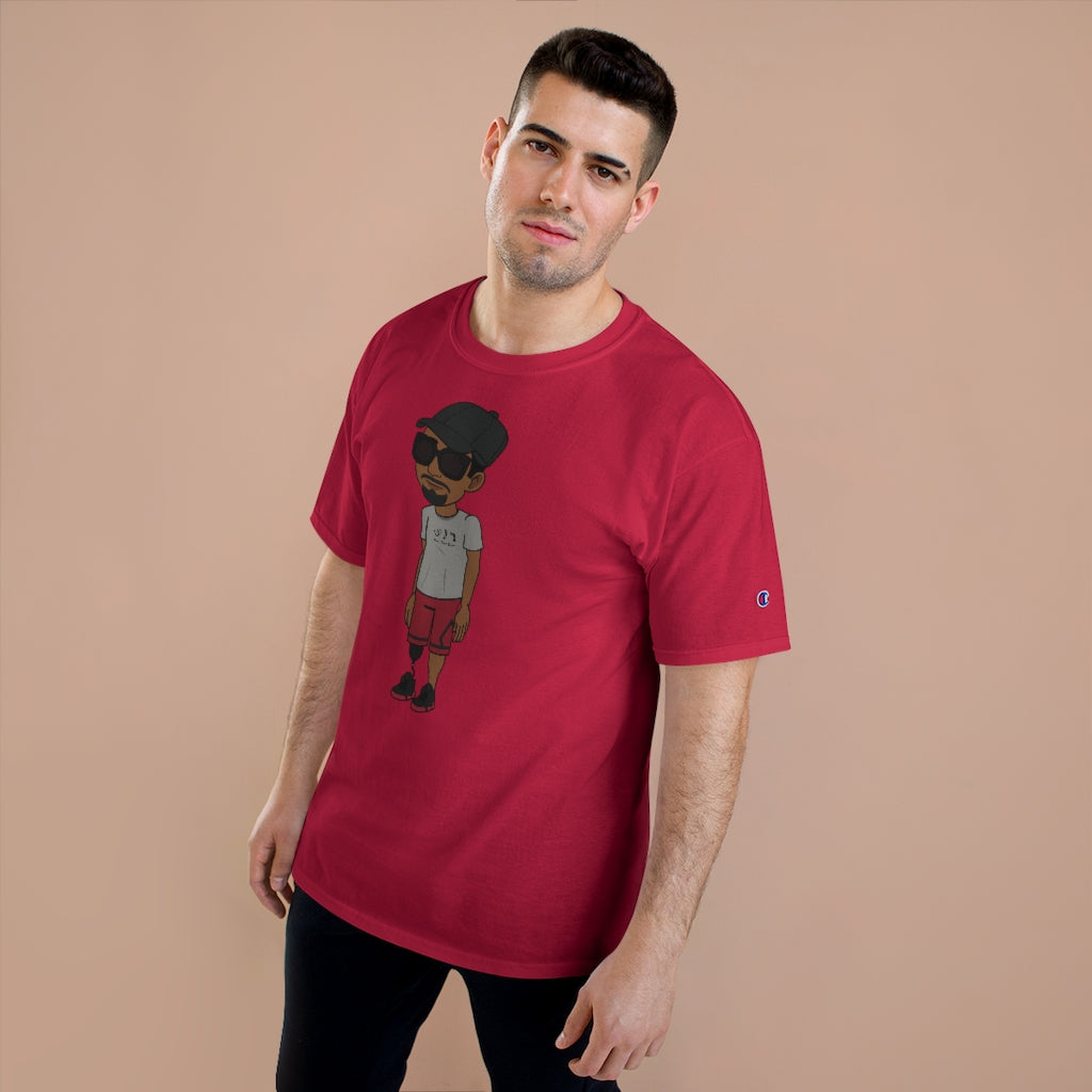 Five Toes Down Henry the Amputee Champion T-Shirt