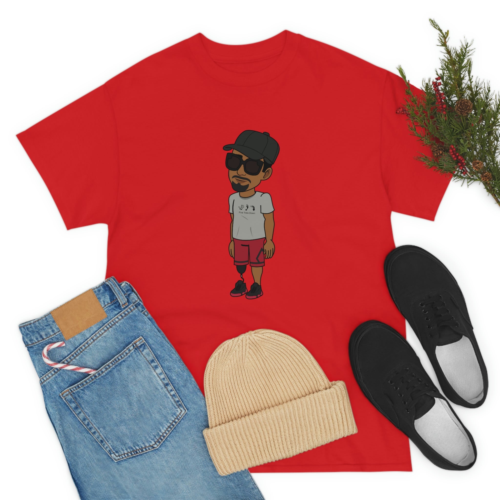 Five Toes Down Henry Unisex Tee