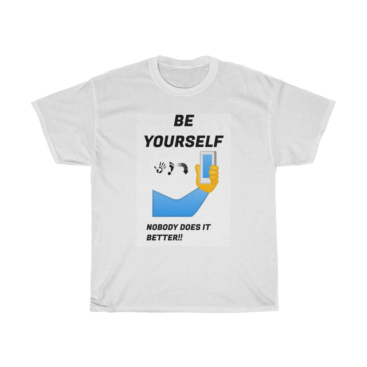 Five Toes Down Be Yourself Unisex Tee