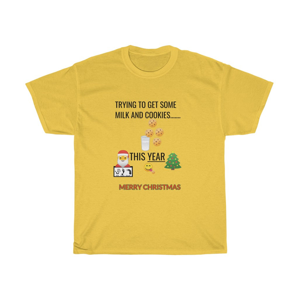 Five Toes Down Milk/Cookies Unisex Tee