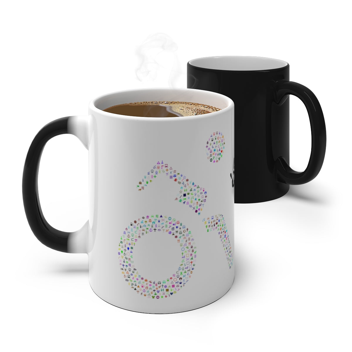 Five Toes Down Still Rolling Color Changing Mug
